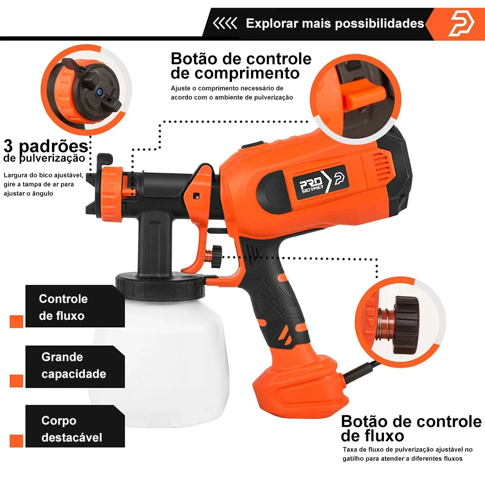 Pro Electric Paint Spray Gun