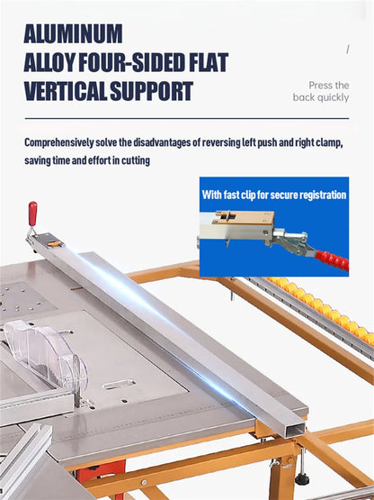 Multifunctional Portable Woodworking Table Saw - Precision and Versatility