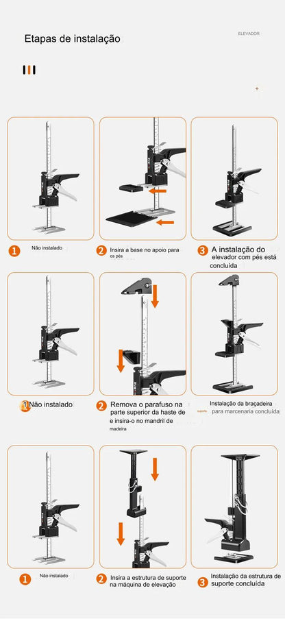 Manual Telescopic Support