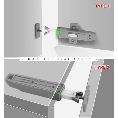 Adjustable Push Button with Lock