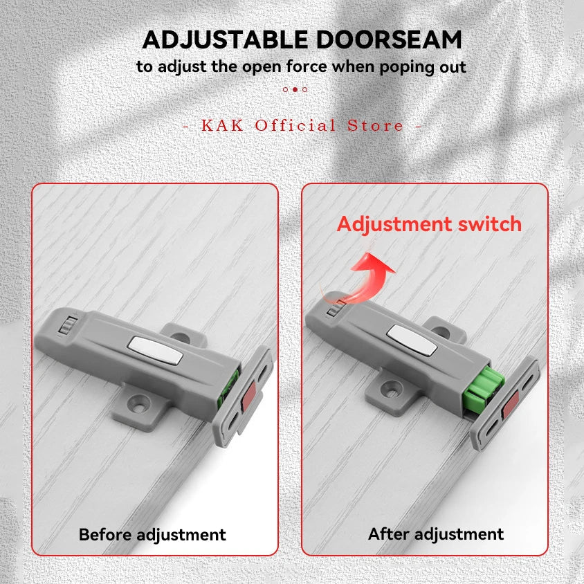 Adjustable Push Button with Lock