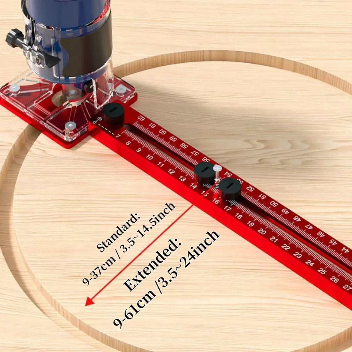 3-in-1 Cutting Jig for Manual Router