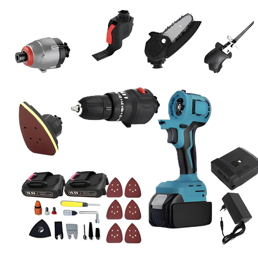 Multifunctional Tools 9 In 1 With 2 Batteries 110