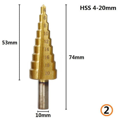 Broca 4-32mm revestida de titânio - JoinerStore