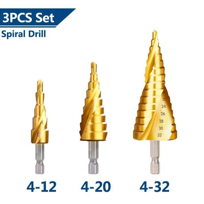 Broca 4-32mm revestida de titânio - JoinerStore