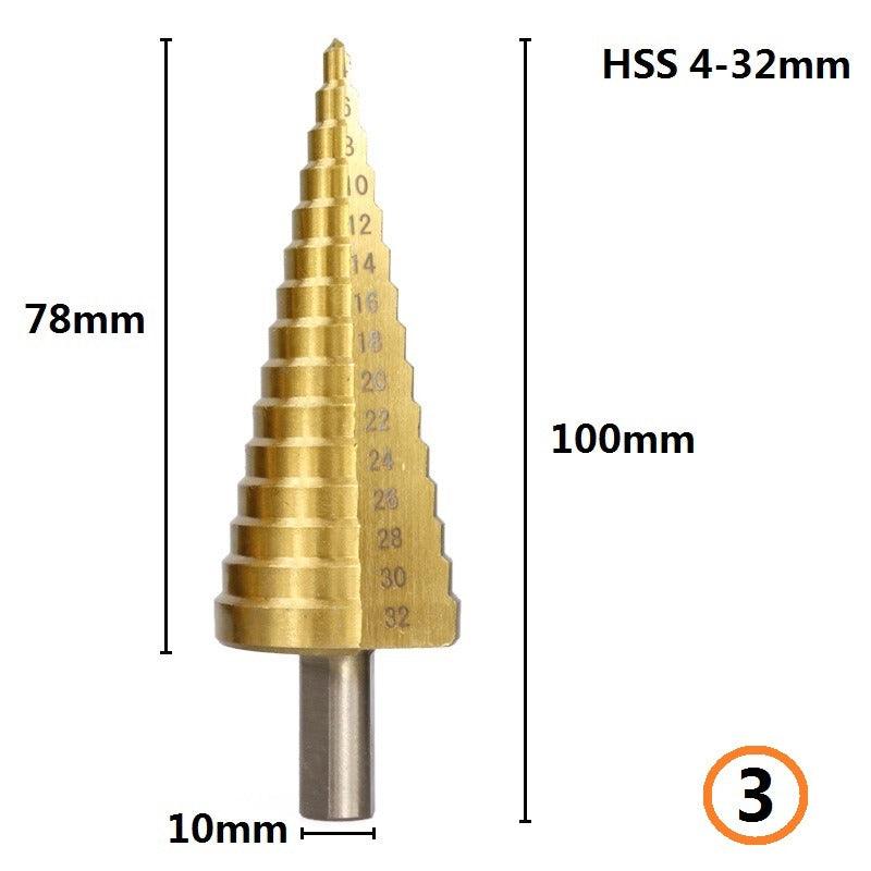 Broca 4-32mm revestida de titânio - JoinerStore