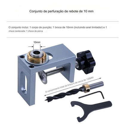 Gabarito para Pulsadores Magnéticos, Fecho Toque - JoinerStore